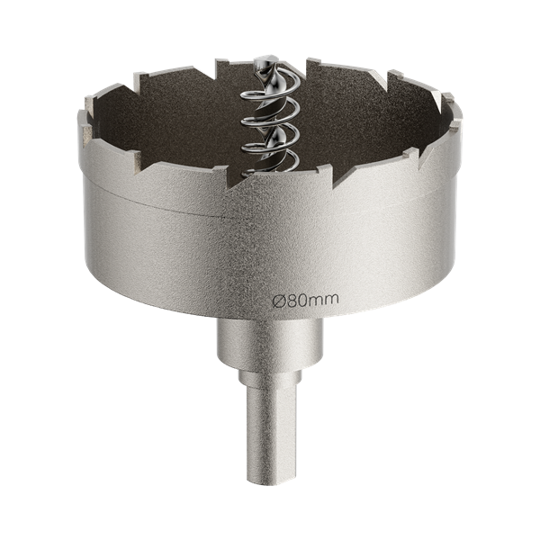 NRHS003 80mm Outlet And Hole Saw Kit Thumb