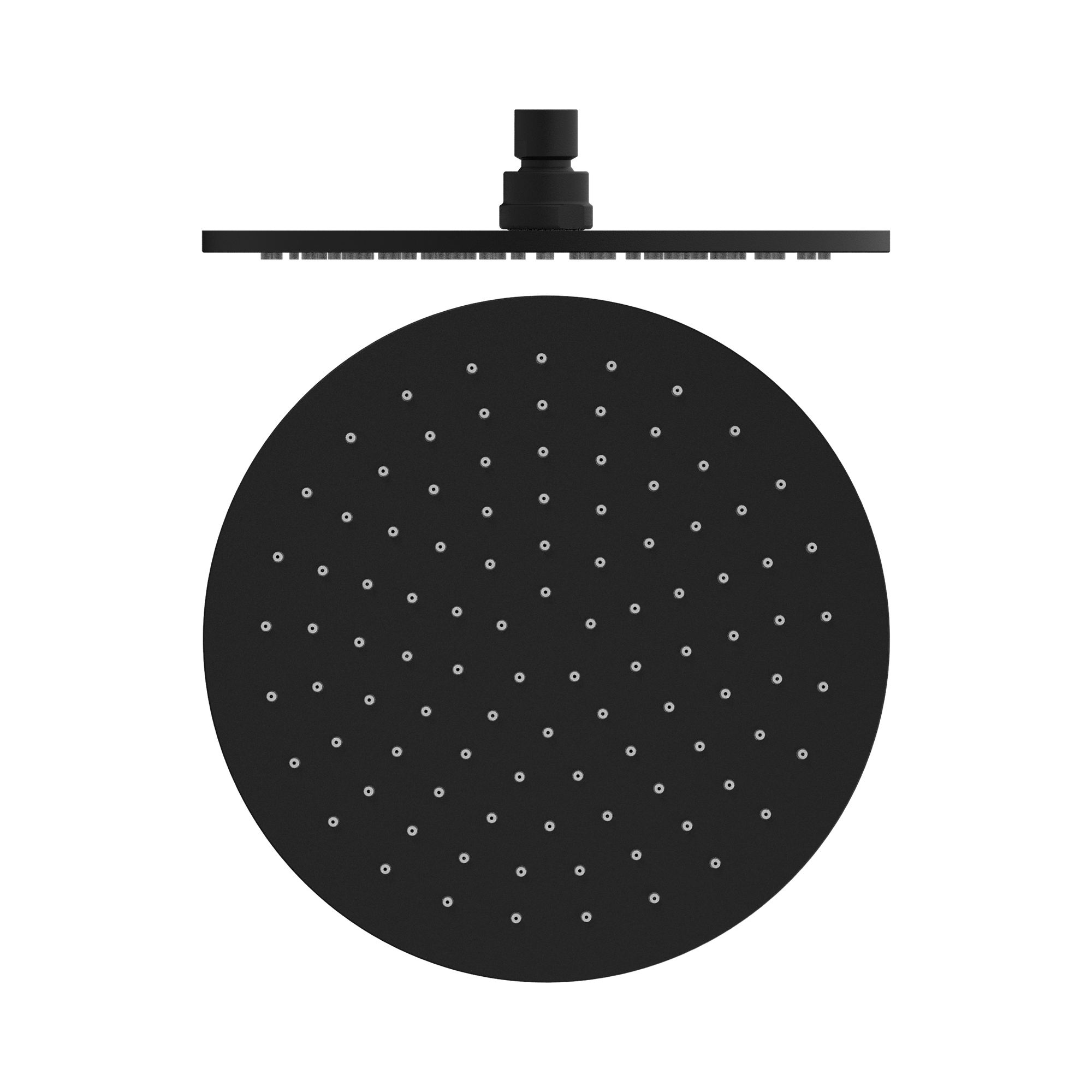 NRROA1001 MB 250mm Round Shower Head Matte Black image 1