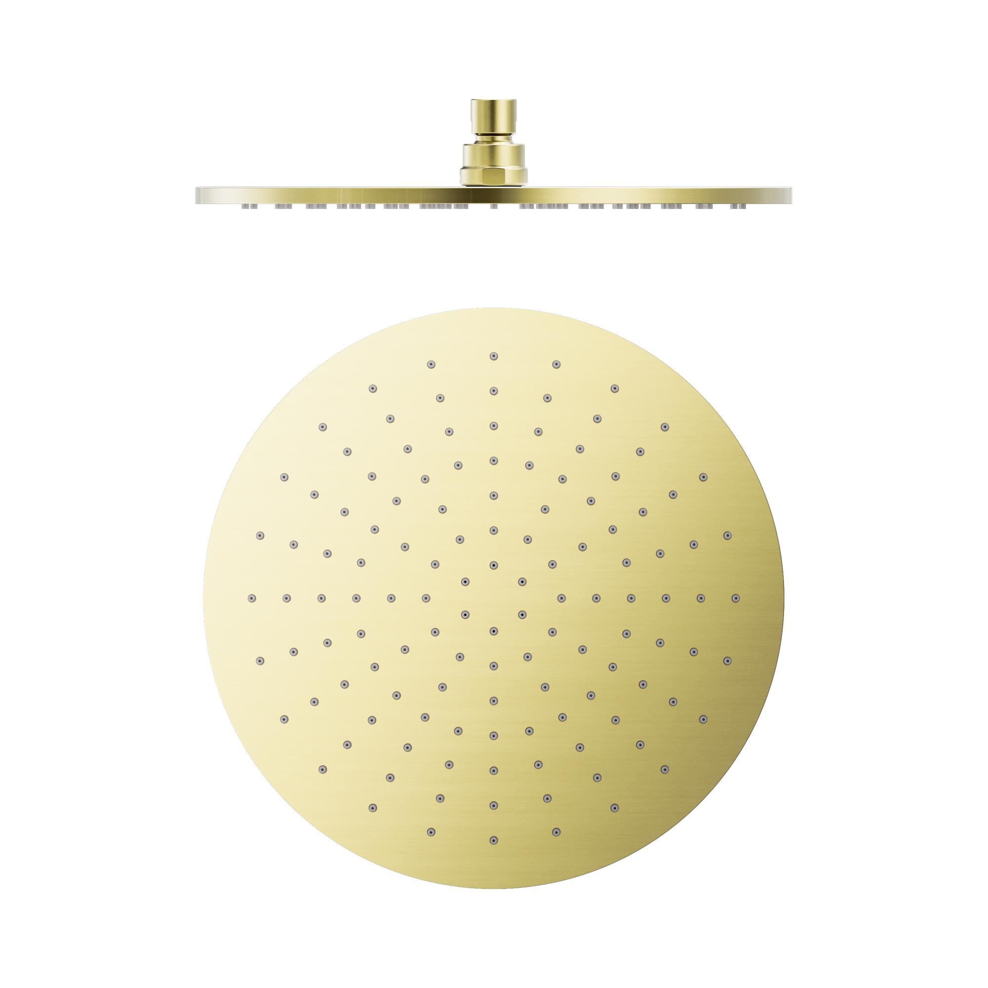 NRROA1202 BG 300mm Round Shower Head Brushed Gold image 1