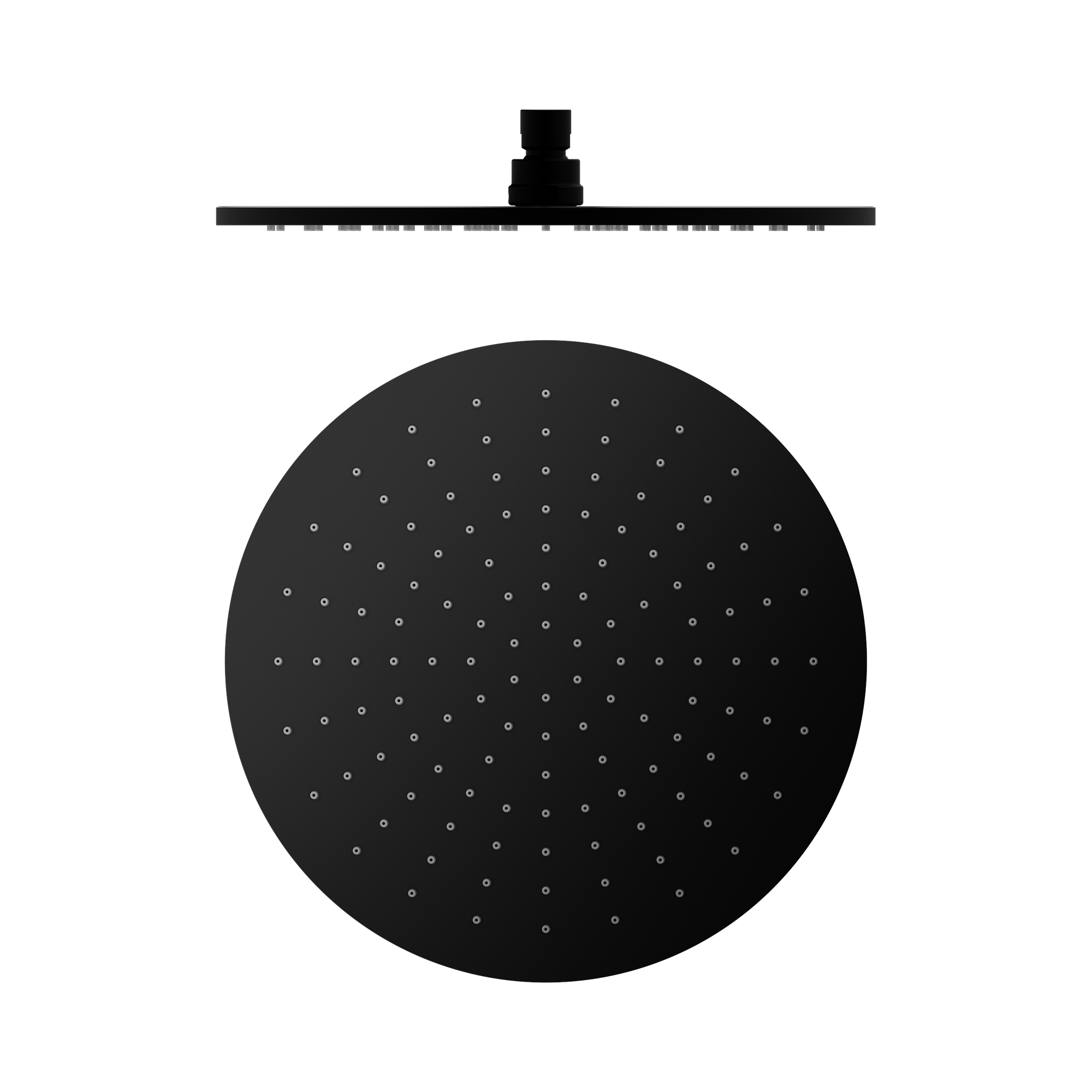 NRROA1202 MB 300mm Round Shower Head Matte Black image 1