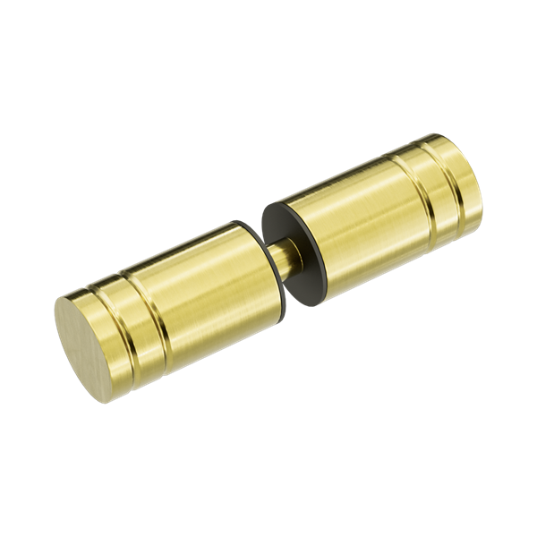 NRSH301 BG Round Shower Knob Brushed Gold Thumb