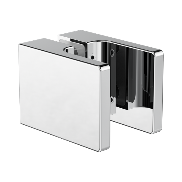 NRSH302a CH Square Shower Knob Handle Chrome Thumb