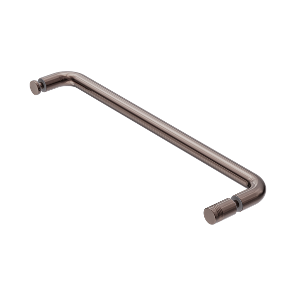NRSH303a BZ Towel Bar 500mm Brushed Bronze Thumb