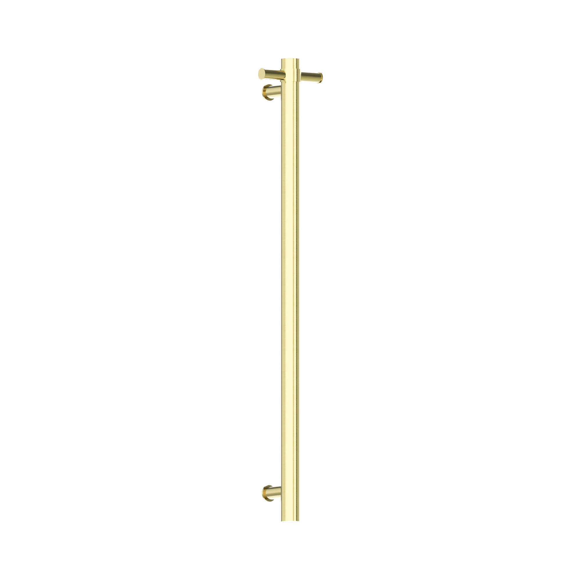 NRV900 HBG Heated Vertical Towel Rail Brushed Gold image 1