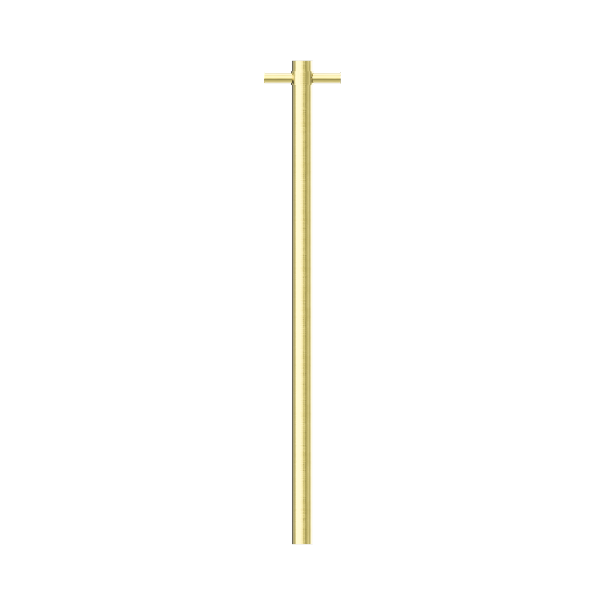 NRV900 HBG Heated Vertical Towel Rail Brushed Gold image 2