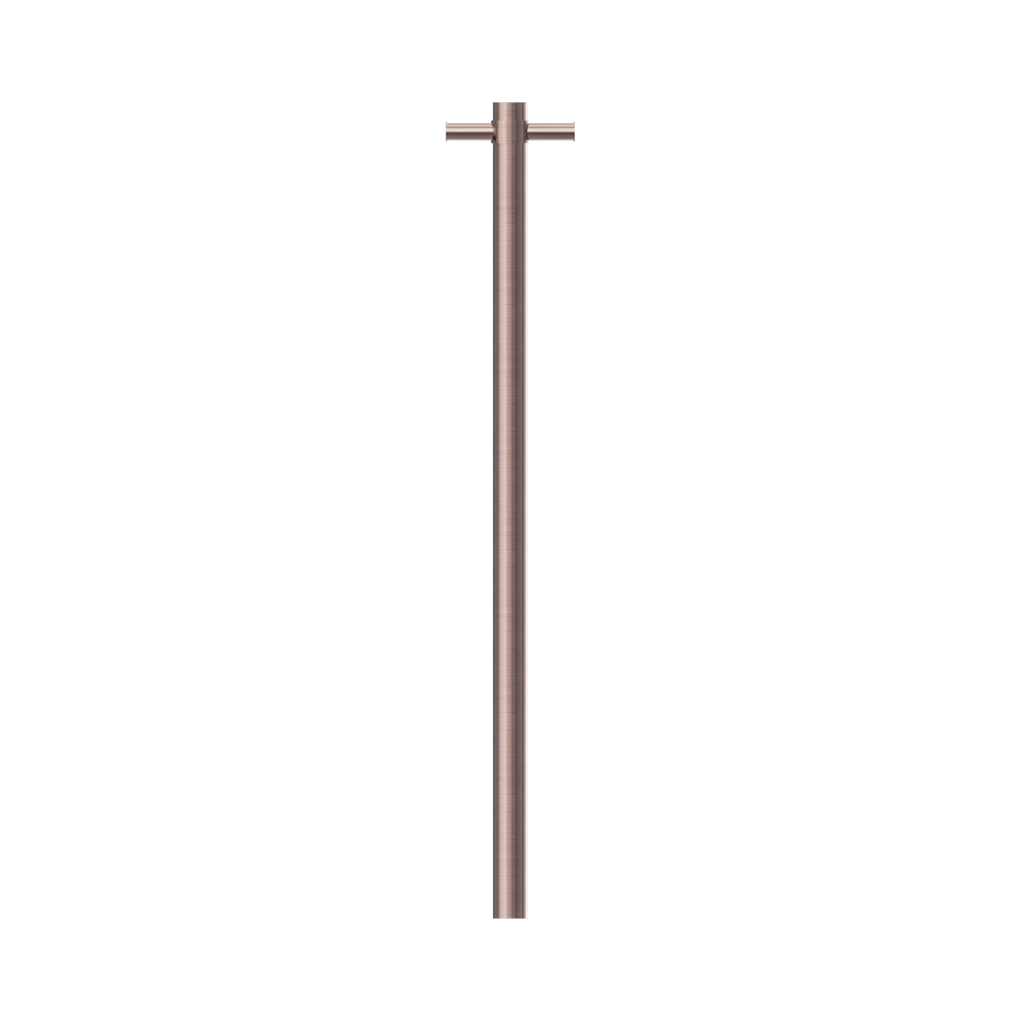 NRV900 HBZ Heated Vertical Towel Rail Brushed Bronze image 2