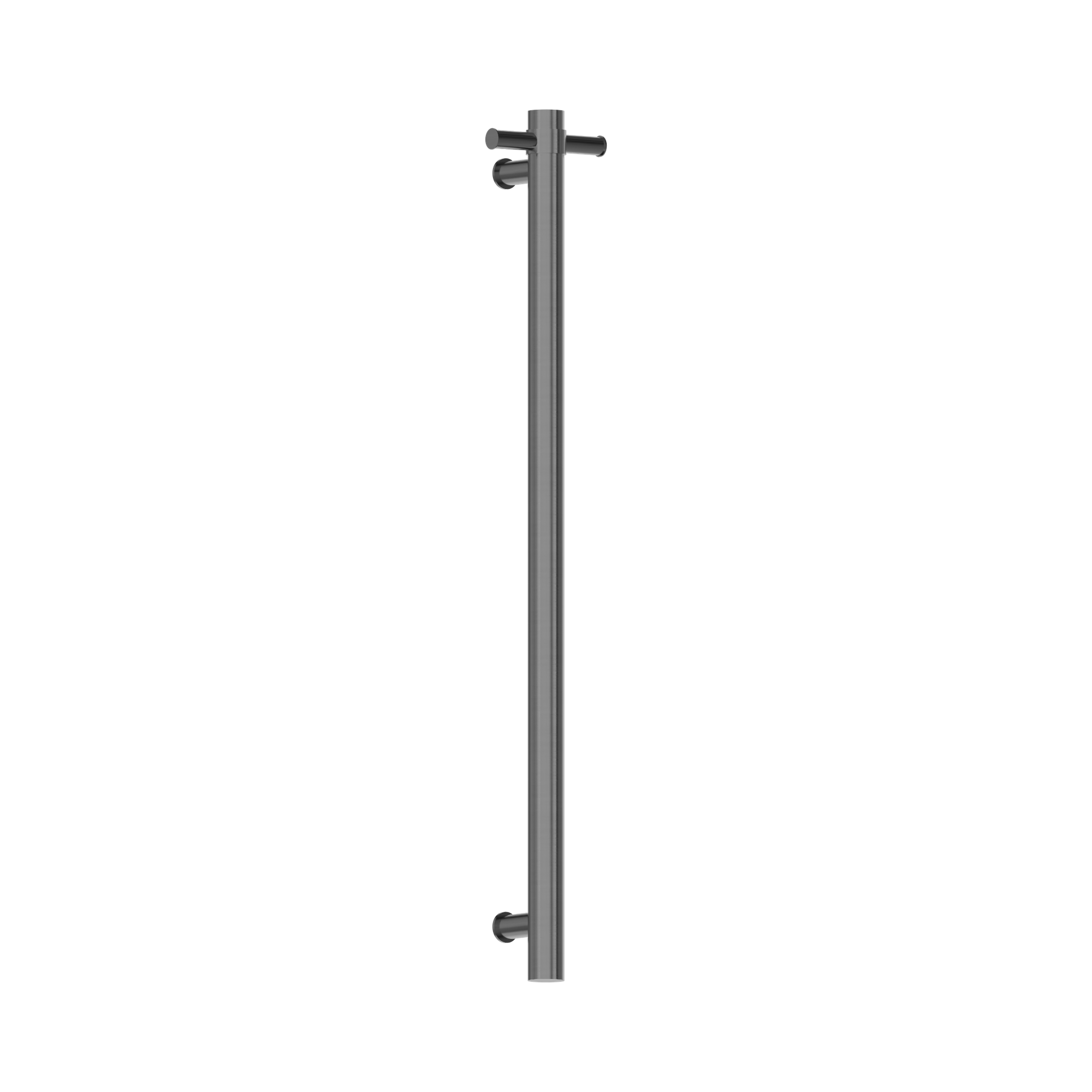 NRV900 HGR Heated Vertical Towel Rail Graphite image 1