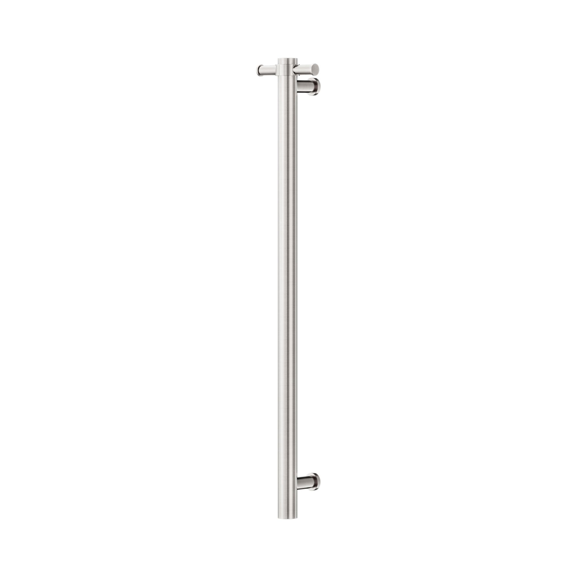 NRV901 BN Non Heated Vertical Towel Rail 900mm Brushed Nickel image 1