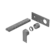 Bianca Wall Basin/Bath Mixer 230mm Trim Kits Only Gun Metal