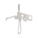 Opal Progressive Shower System With Spout 250mm Trim Kits Only Brushed Nickel