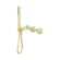 Opal Progressive Shower System Separate Plate Trim Kits Only Brushed Gold