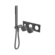 Kara Progressive Shower System Trim Kits Only Gun Metal