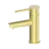 Dolce Basin Mixer Straight Spout Brushed Gold