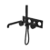 Kara Progressive Shower System With Spout 230mm Trim Kits Only Matte Black