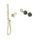 Serenity Progressive Shower System With Verde Alpi Handle And Slim Shower Trim Kit Only Brushed Gold