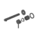 Dolce II Wall Basin/Bath Mixer Separate Back Plate Trim Kits Only Gun Metal