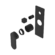 Ecco Shower Mixer With Diverter Trim Kits Only Matte Black