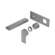 Bianca Wall Basin/Bath Mixer 187mm Trim Kits Only Gun Metal
