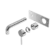 Dolce Wall Basin/Bath Mixer Trim Kits Only Chrome