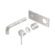 Dolce Wall Basin/Bath Mixer Trim Kits Only Brushed Nickel