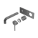 Dolce Wall Basin/Bath Mixer Trim Kits Only Gun Metal