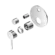 Dolce Shower Mixer With Diverter Trim Kits Only Chrome