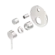 Dolce Shower Mixer With Diverter Trim Kits Only Brushed Nickel
