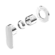 Ecco Shower Mixer 80mm Round Plate Trim Kits Only Chrome