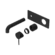 Mecca Wall Basin/Bath Mixer 160mm Trim Kits Only Matte Black