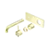 Mecca Wall Basin/Bath Mixer Handle Up 230mm Trim Kits Only Brushed Gold