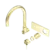 Mecca Wall Basin/Bath Mixer Swivel Spout Trim Kits Only Brushed Gold