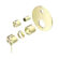 Mecca Shower Mixer With Diverter Trim Kits Only Brushed Gold