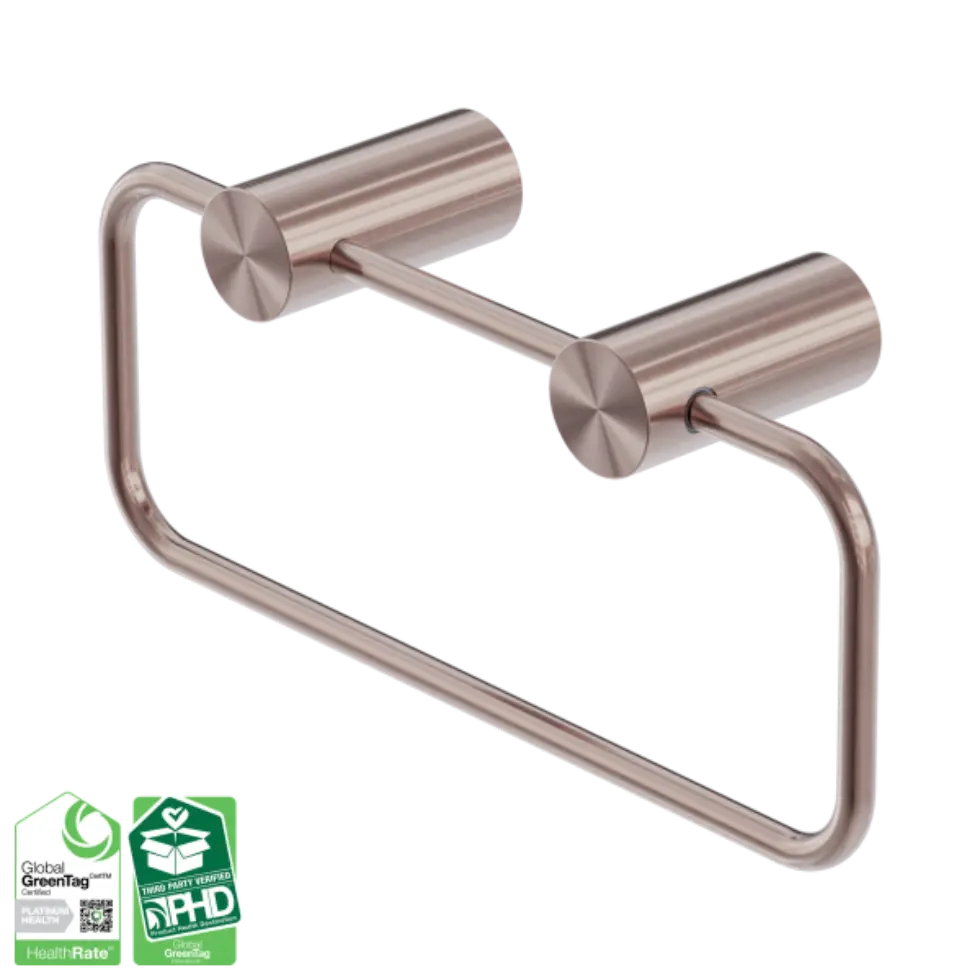 Zen SS316L Hand Towel Ring Brushed Bronze
