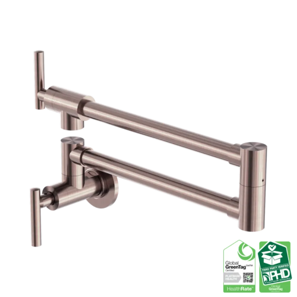 Zen 316L Stainless Steel Pot Filler Brushed Bronze