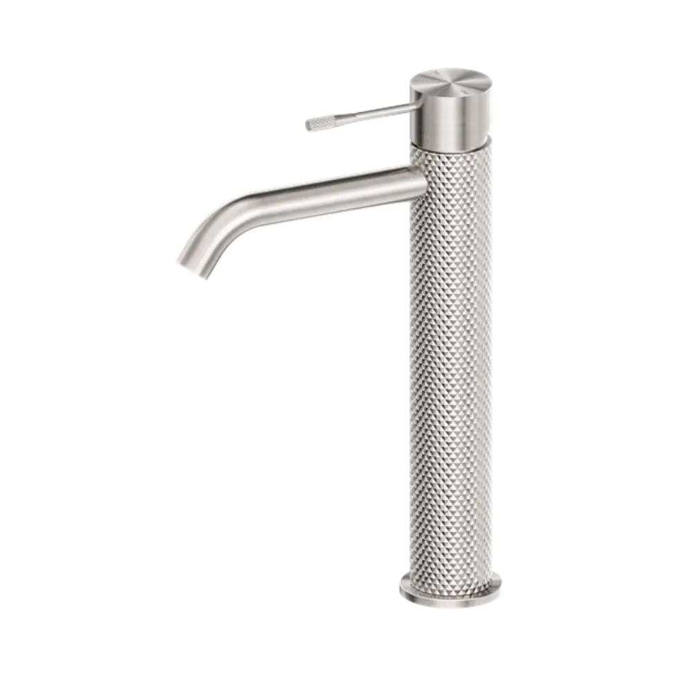 Opal Tall Basin Mixer Brushed Nickel