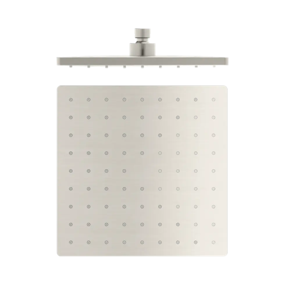 コレクション 250mm ABS Square Shower Head Brushed Nickel