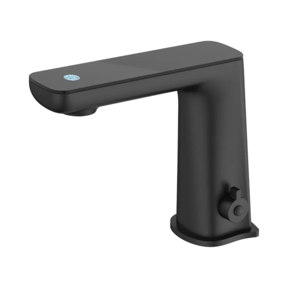 Claudia Sensor Mixer With Black Top Display Matte Black