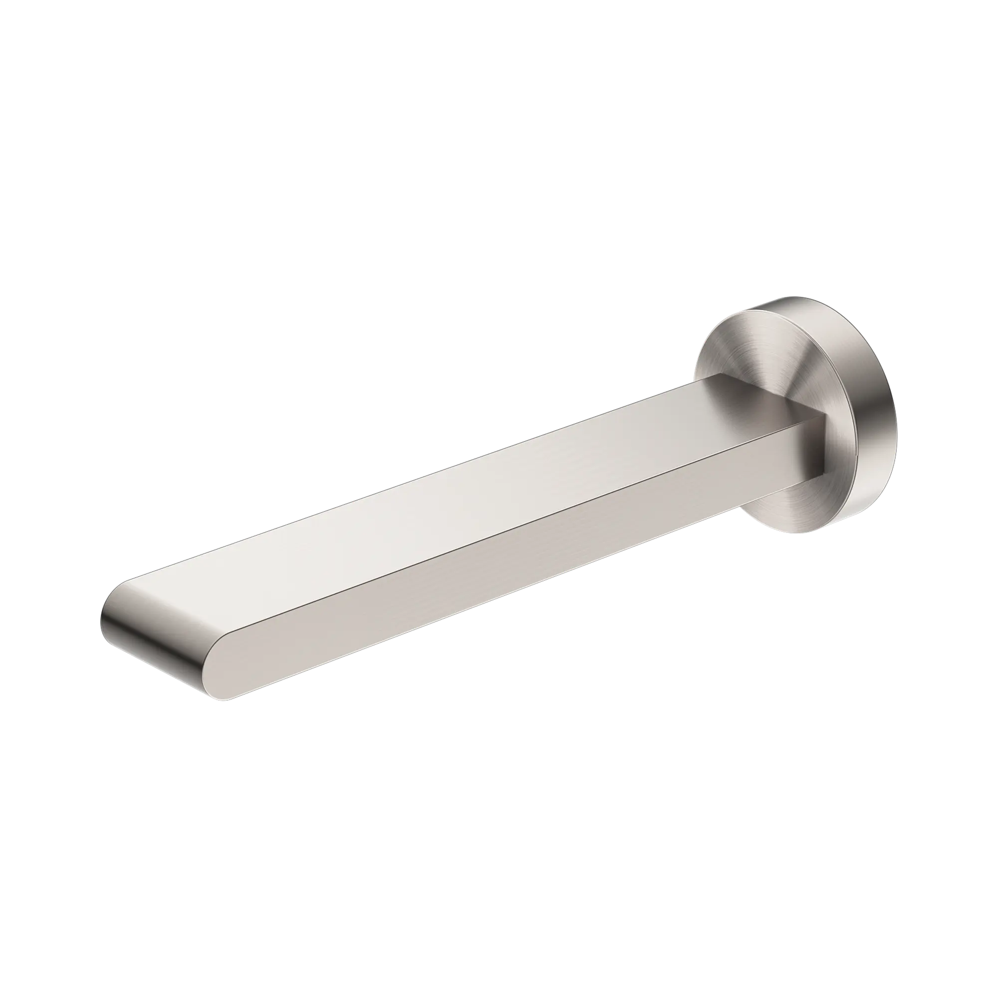 NR321503 BN Bianca Fixed Bath Spout Only 200mm Brushed Nickel image 1