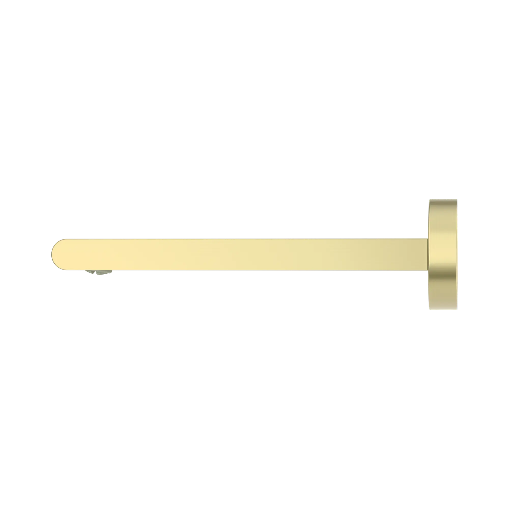 NR321503 BG Bianca Fixed Bath Spout Only 200mm Brushed Gold image 3