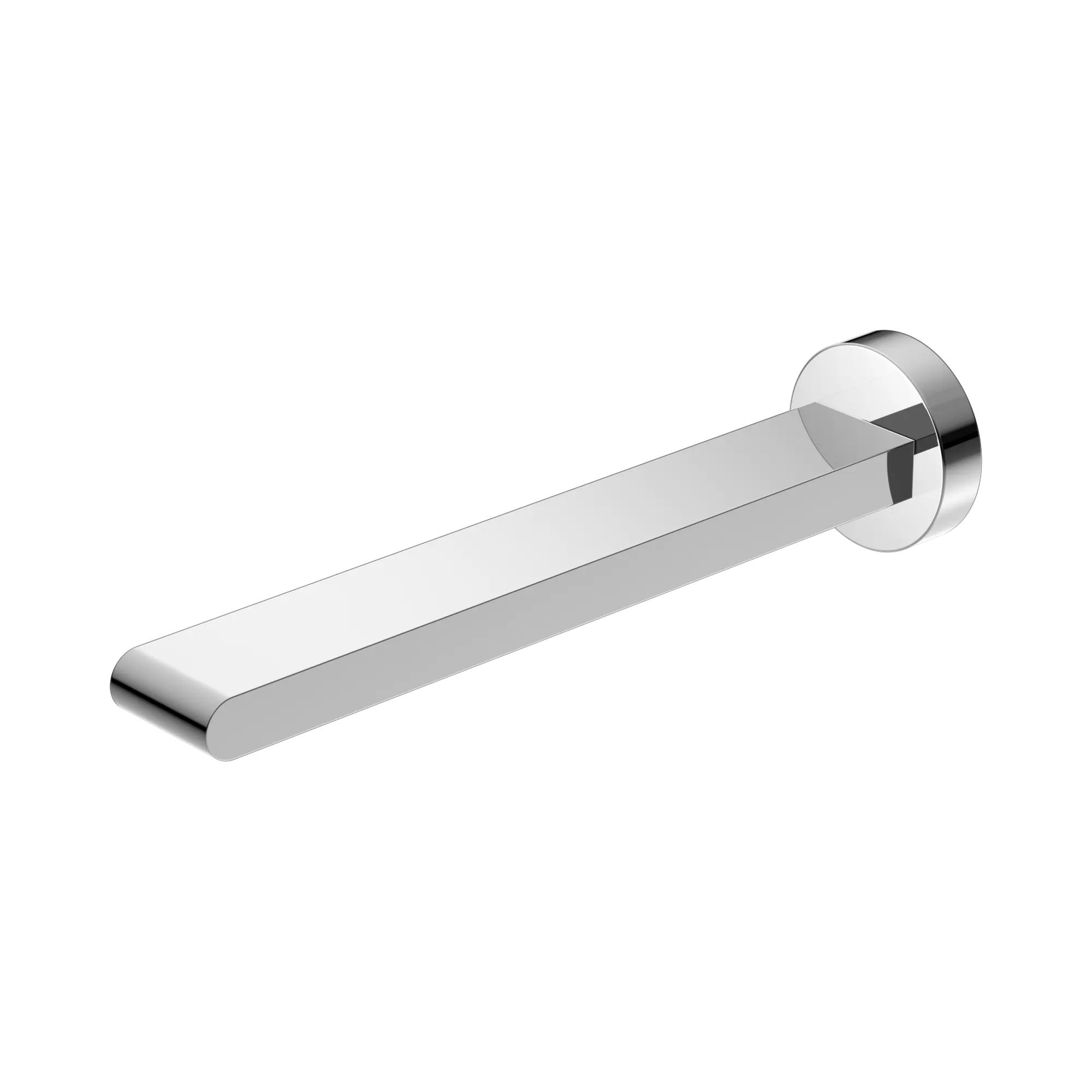 NR321503b CH Bianca Fixed Bath Spout Only 240mm Chrome image 1