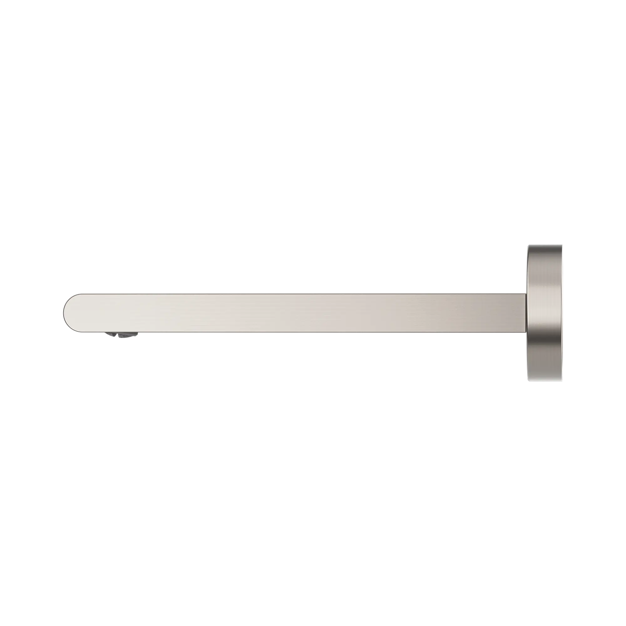 NR321503b BN Bianca Fixed Bath Spout Only 240mm Brushed Nickel image 3