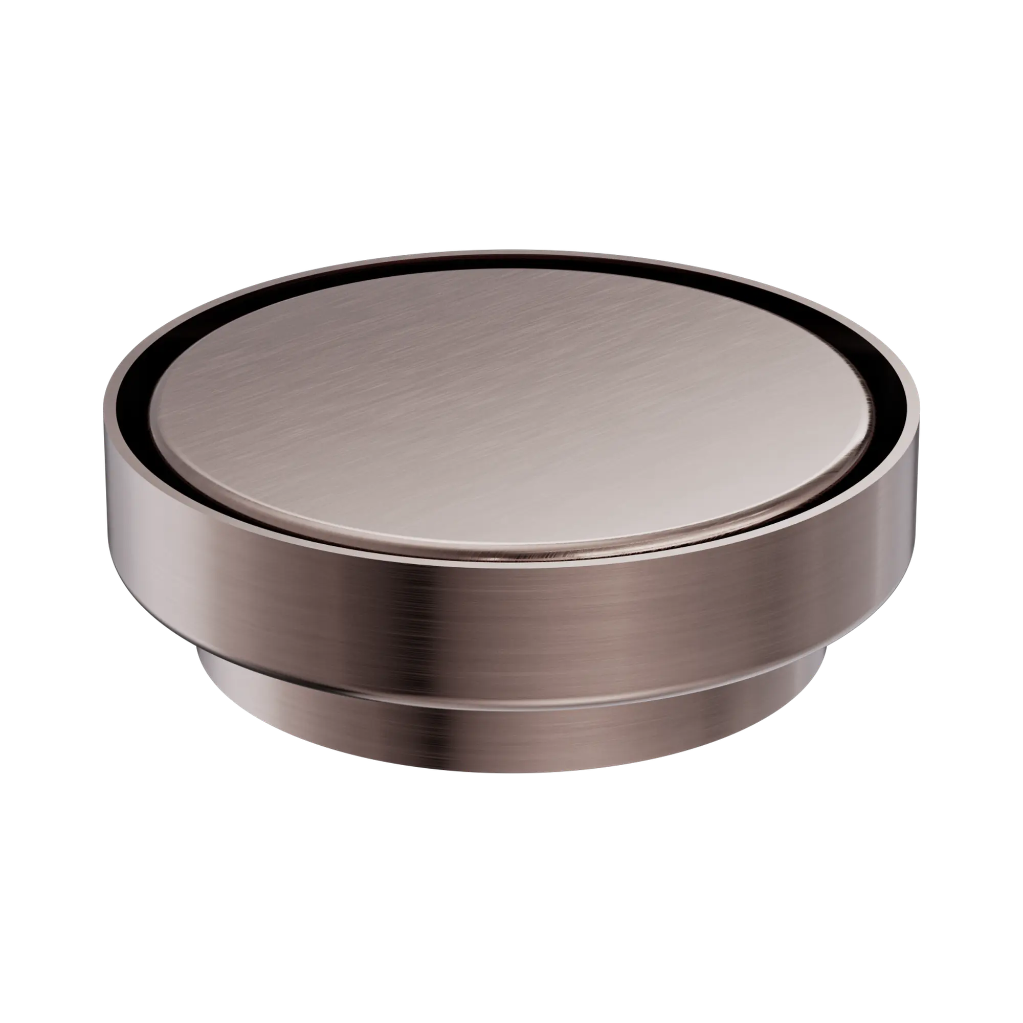 NRFW005 BZ 130mm Round Tile Insert Floor Waste 100mm Outlet Brushed Bronze image 2