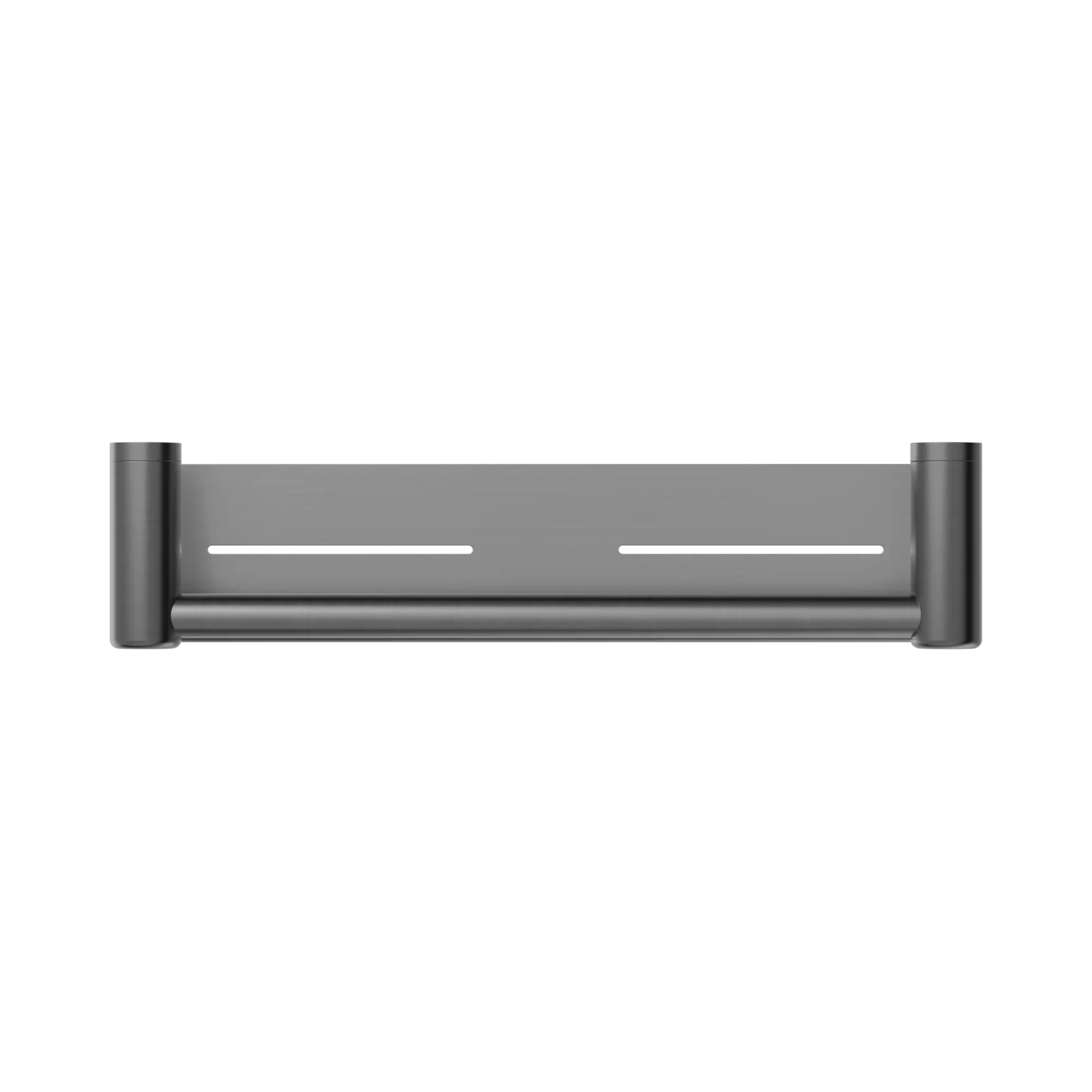 NRCR2518 CGM Mecca Care 25mm Grab Rail With Shelf 450mm Gun Metal image 2