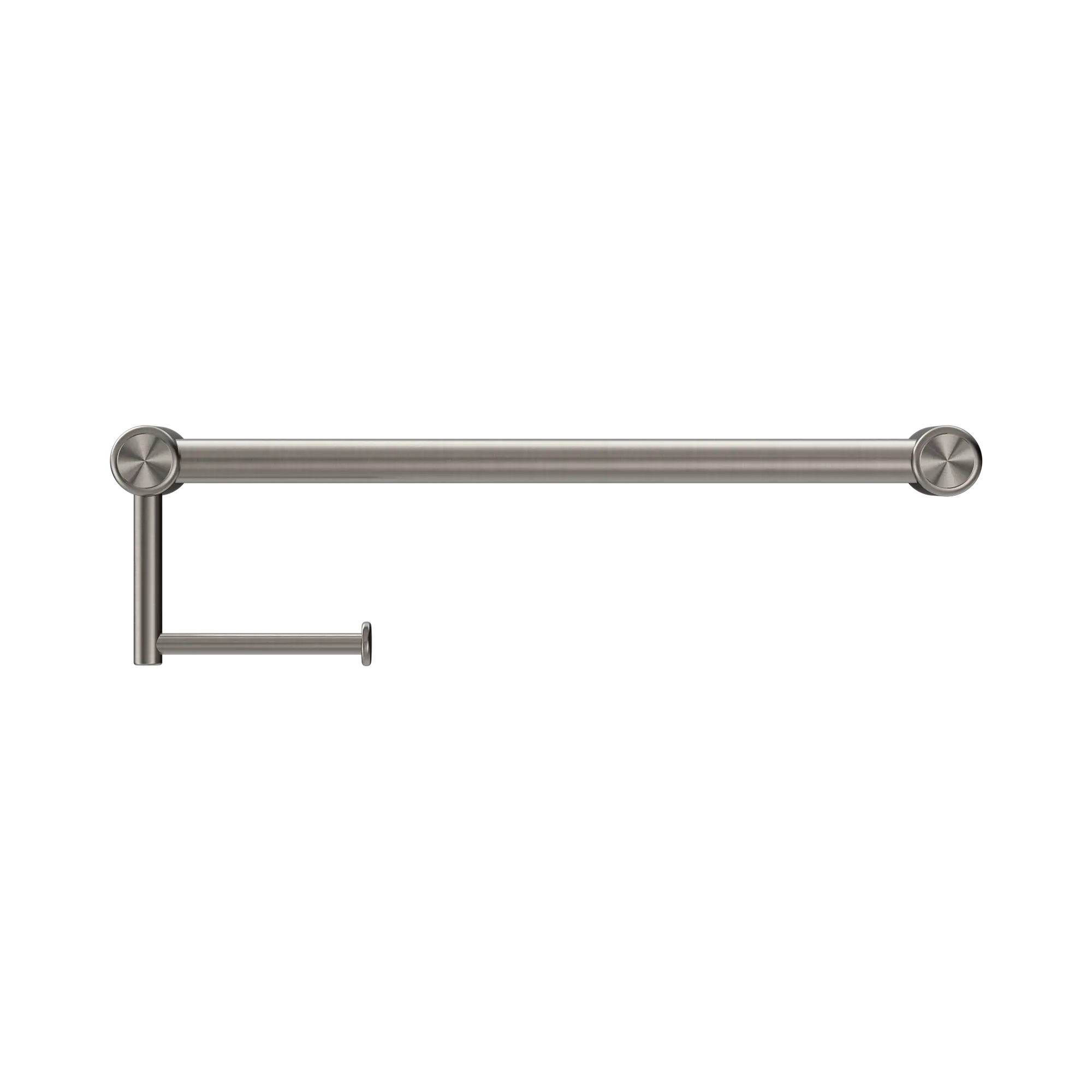 NRCR2518 ABN Mecca Care 25mm Toilet Roll Rail 450mm Brushed Nickel image 2