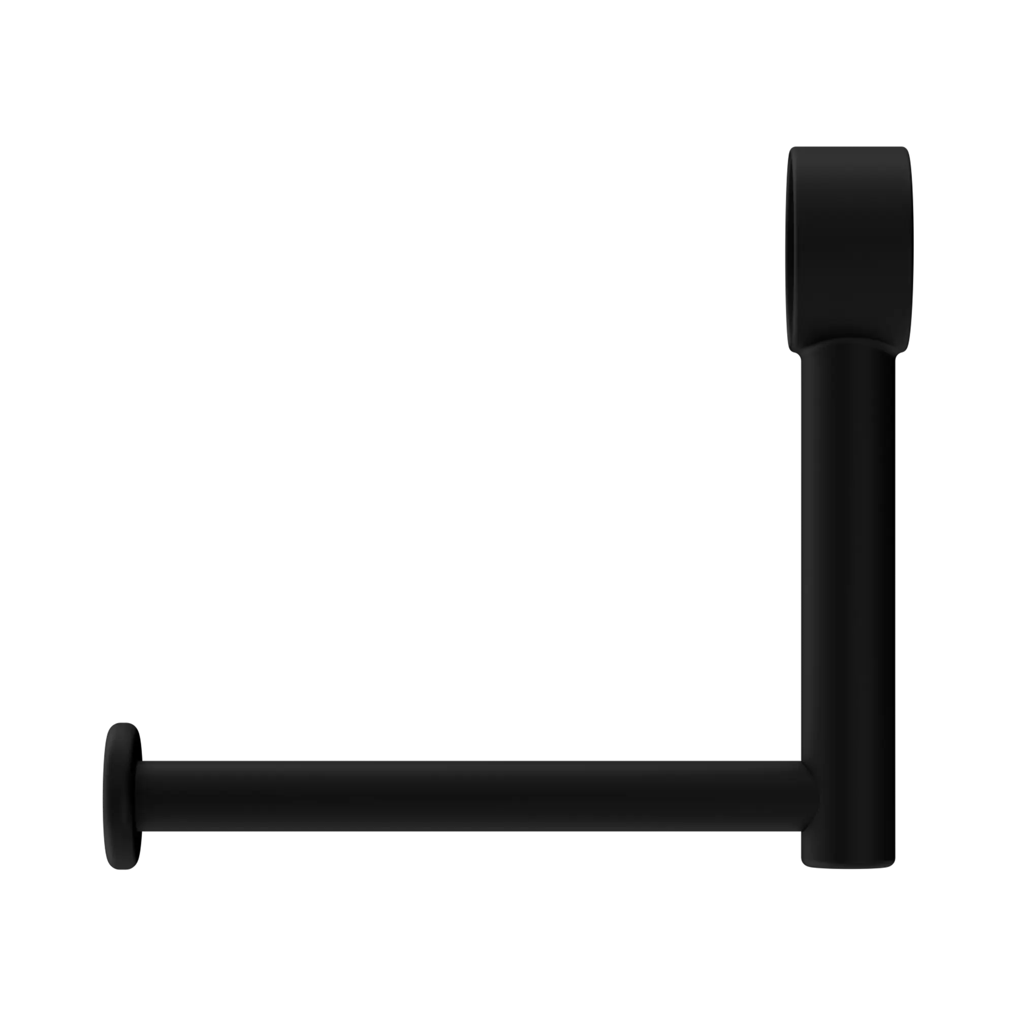 NRCR3286 TMB Mecca Care Add On Toilet Roll Holder Matte Black image 2