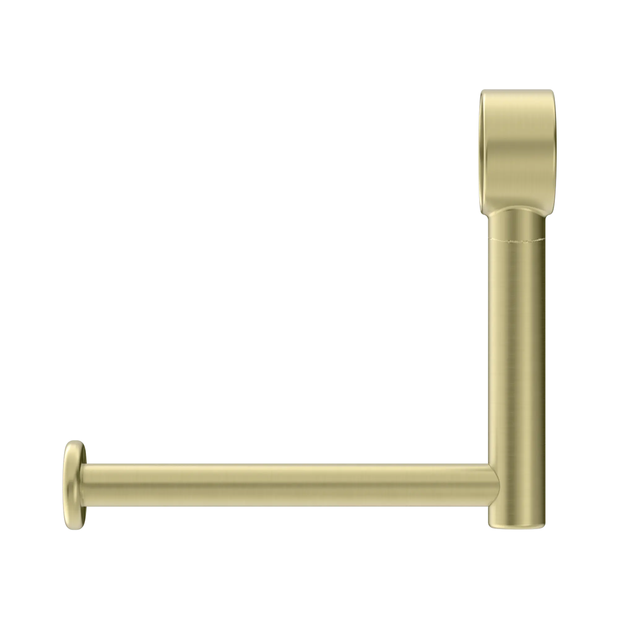 NRCR3286 TBG Mecca Care Add On Toilet Roll Holder Brushed Gold image 2