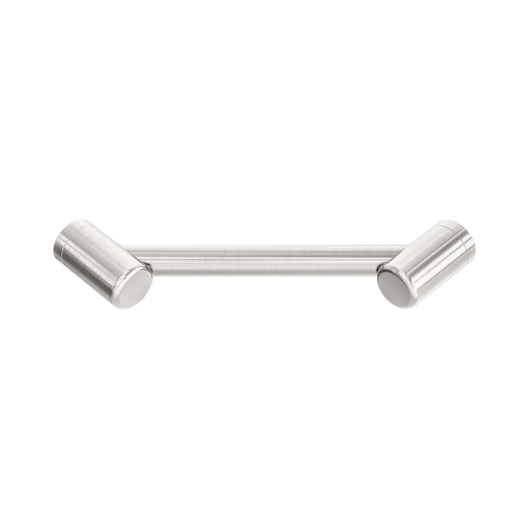 NRCR2508 WBN Mecca Care 25mm Footrest Corner Grab Rail 215mm Brushed Nickel image 1