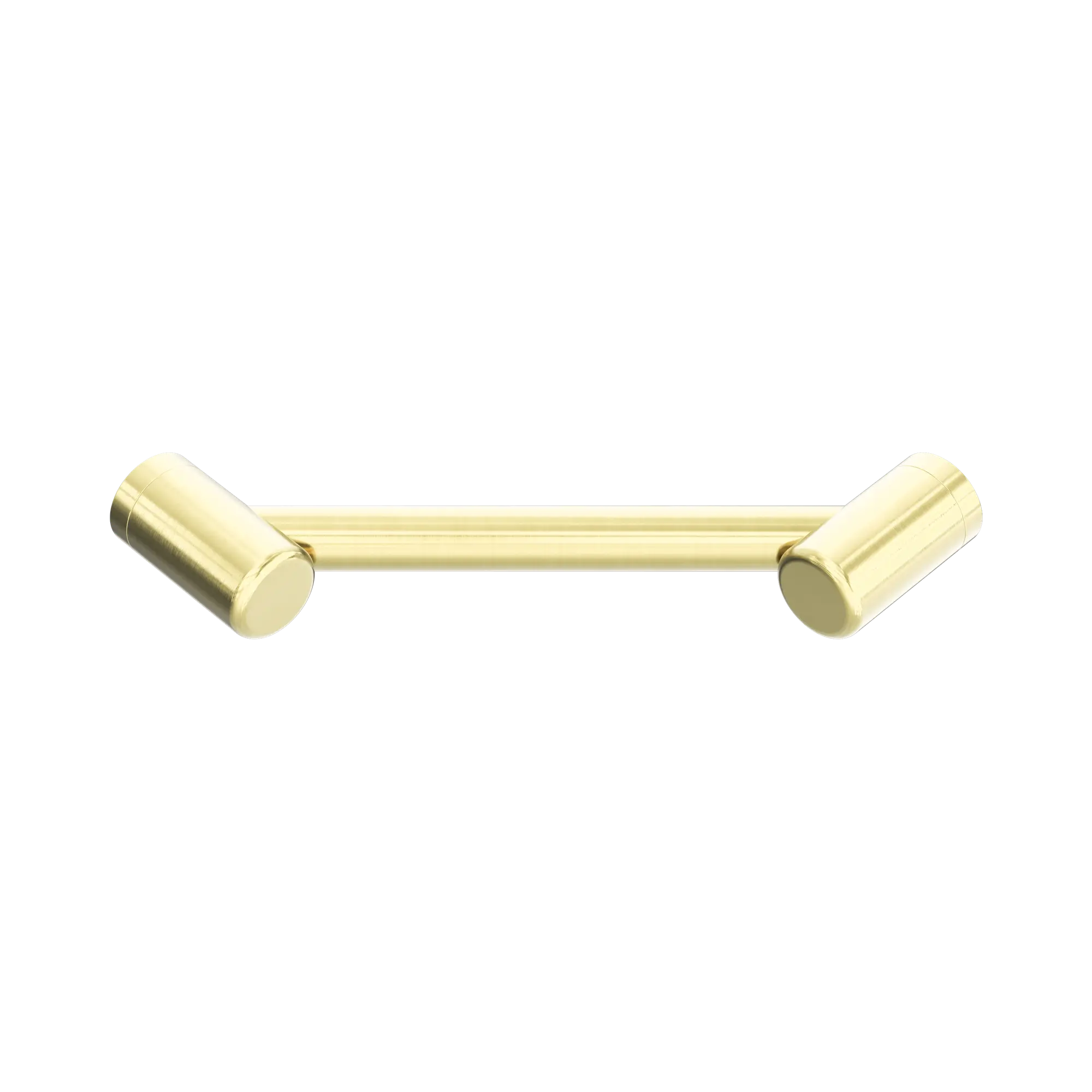 NRCR2508 WBG Mecca Care 25mm Footrest Corner Grab Rail 215mm Brushed Gold image 1