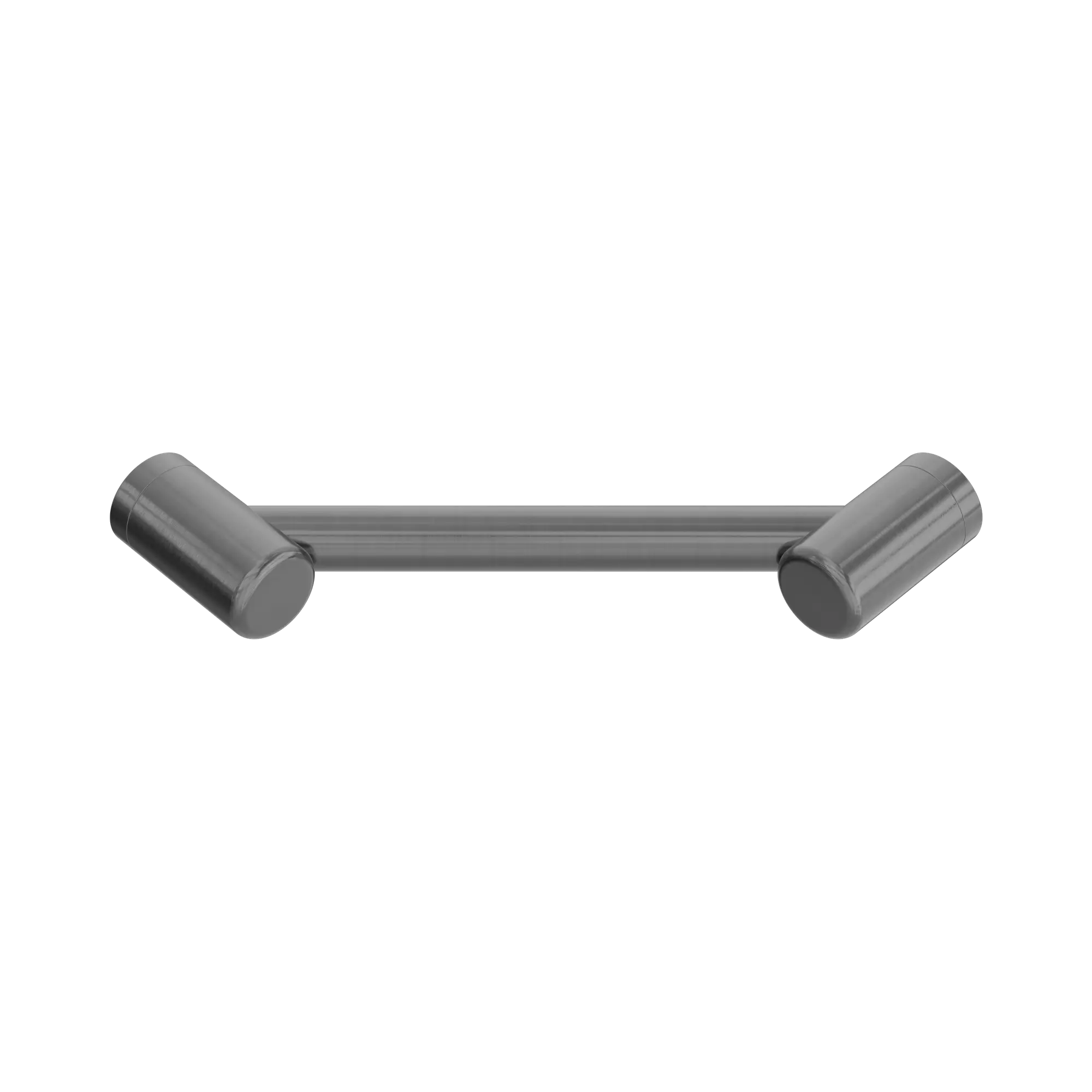 NRCR2508 WGM Mecca Care 25mm Footrest Corner Grab Rail 215mm Gun Metal image 1