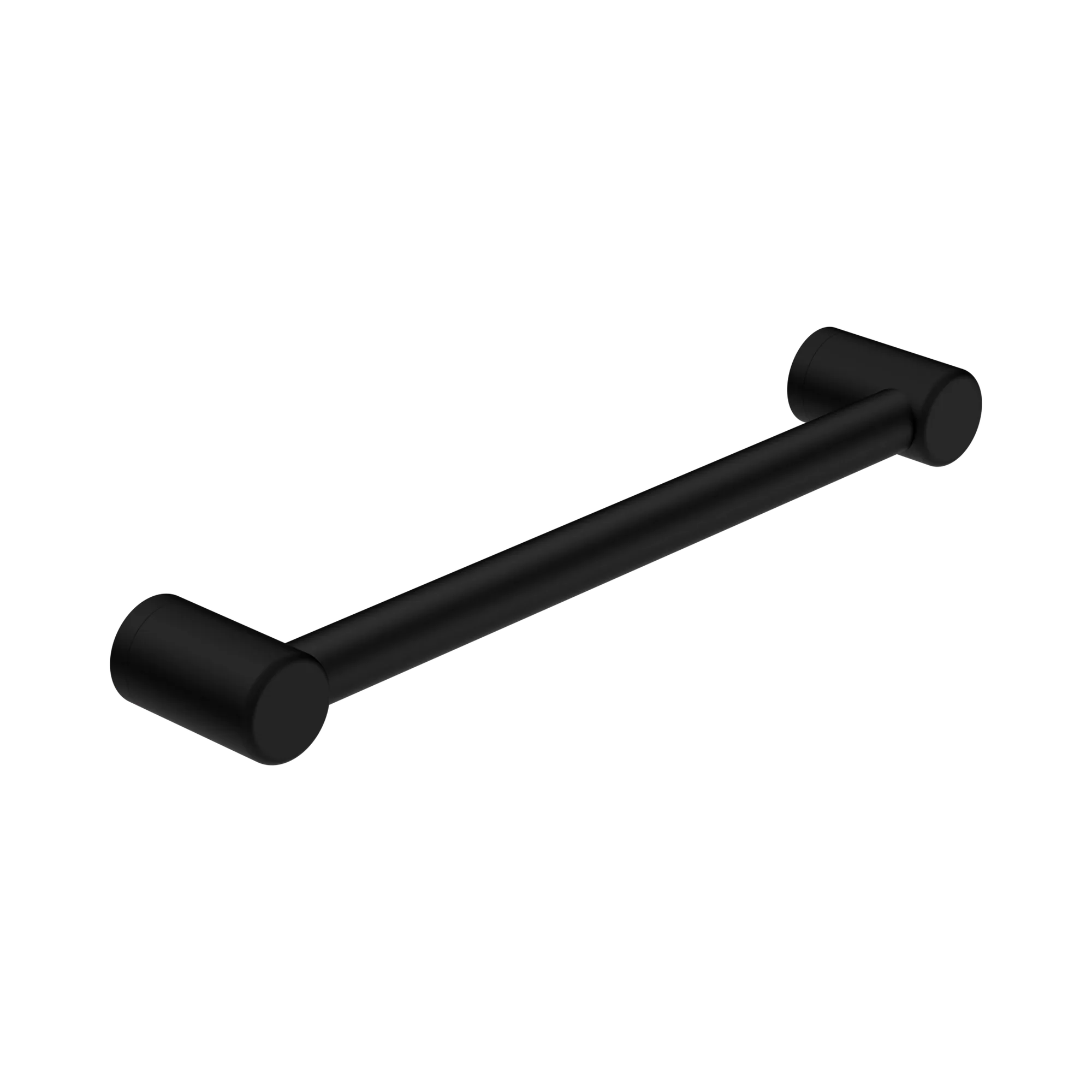 NRCR3218 MB Mecca Care 32mm Grab Rail 450mm Matte Black image 1
